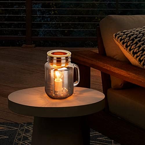 HEKALU Wax Melt Warmer with Handle and Bulb Design