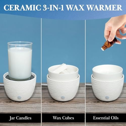 CAROLINA 3-in-1 Electric Wax Melter with Ceramic Dish