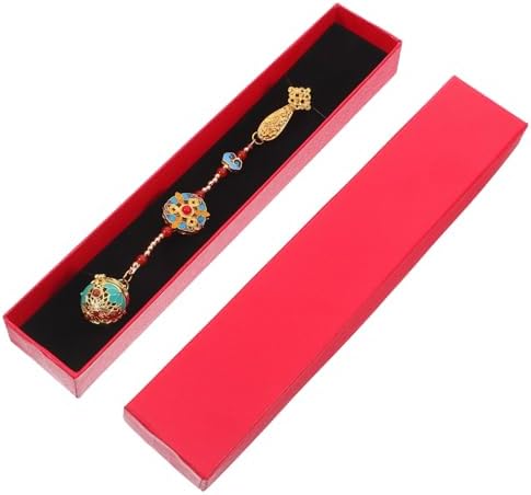 LOGOFUN Portable Chinese Style Cloisonne Aromatherapy Pendant with Rose Fragrance