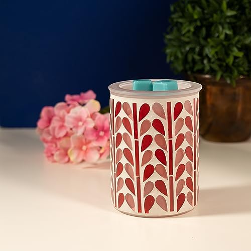 Scentsationals Wax Melt Warmer - Cosmic Red Mosaic Design