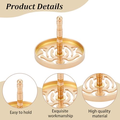 WEBEEDY 3 Styles Incense Press Molds Brass Kit