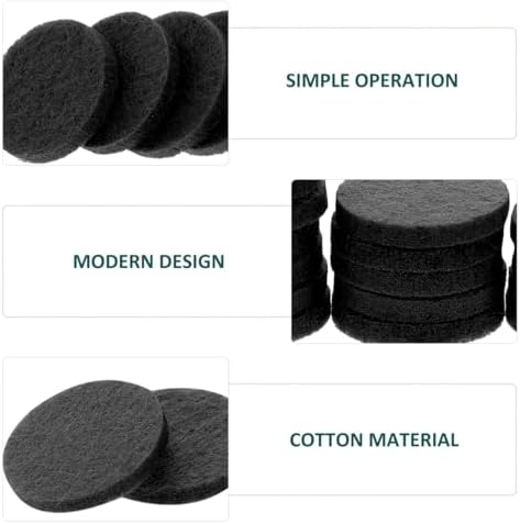 IMIKEYA 100pcs Essential Oil Diffuser Pads for Necklace and Car