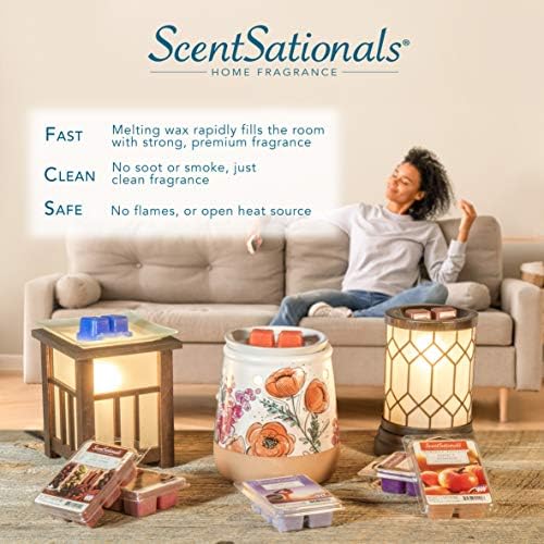 Scentsationals Art Glass Wax Melter - Allure
