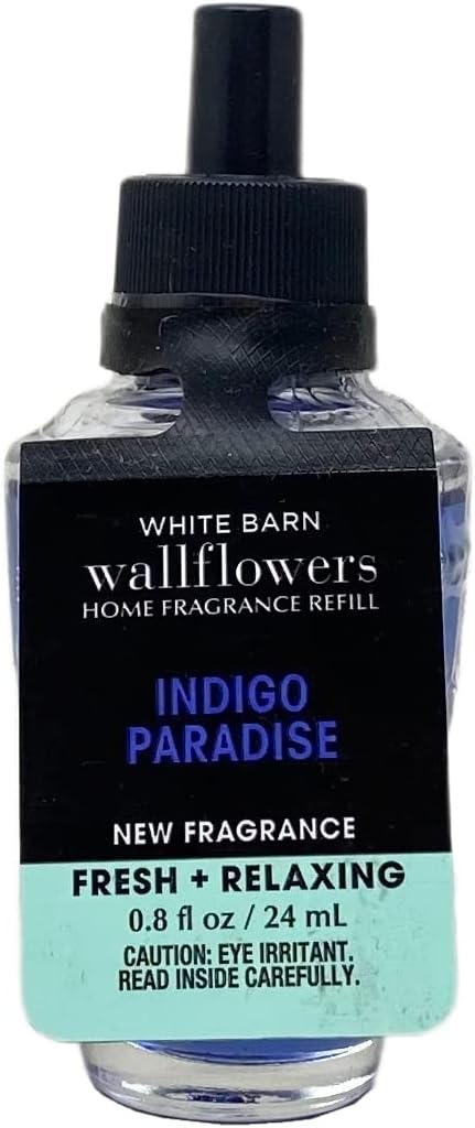 Bath Body Works Indigo Paradise Wallflowers Home Fragrance Refills Pack of 2
