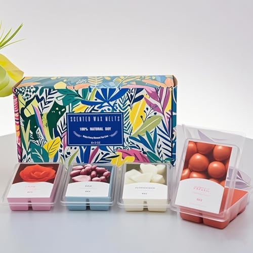 Soy Wax Melts Set for Warmers with Strong Fragrance