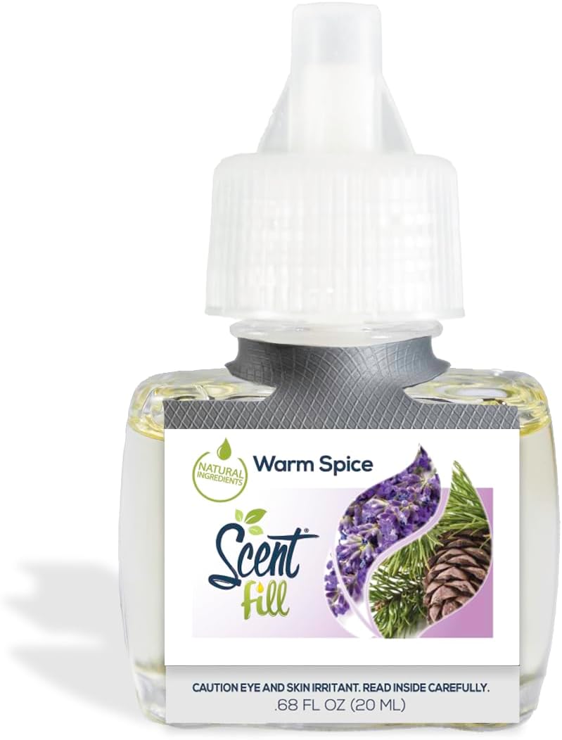 Scent Fill Warm Spice Plug In Air Freshener 4 Refills
