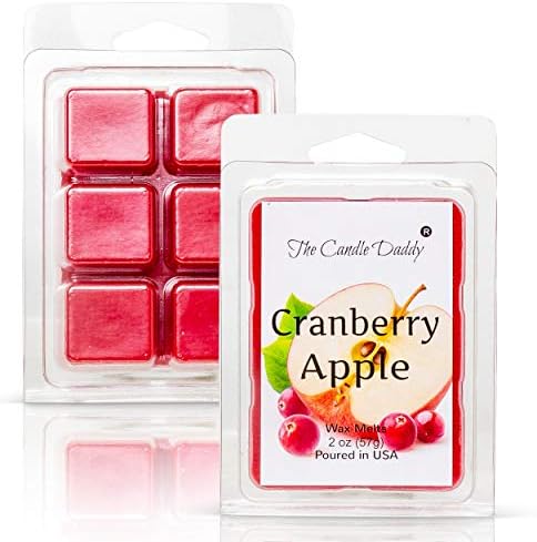 The Candle Daddy - Cranberry Apple Scented Wax Melts