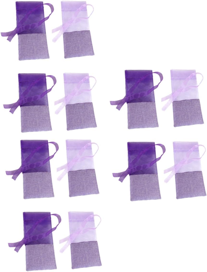 OATIPHO 24pcs Lavender Sachet Bags Air Freshener Pouches