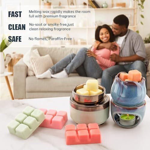 UCC Fall Wax Melts 4 Pack Soy Scented Cubes