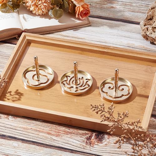 WEBEEDY 3 Styles Incense Press Molds Brass Kit