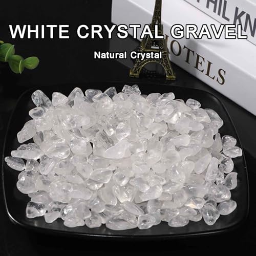 Clear Crystal Chips Natural Polished Quartz Stones for Fish Tanks Vase Fillers
