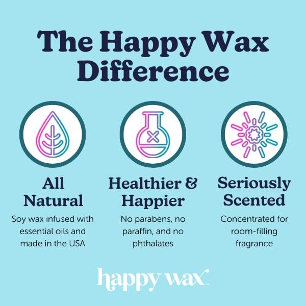 Happy Wax Cinnamon Chai Scented Bear Wax Melts - 8 oz