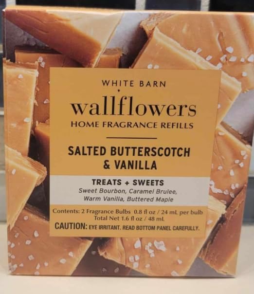 Salted Butterscotch Vanilla Wallflower Refill 2 Pack