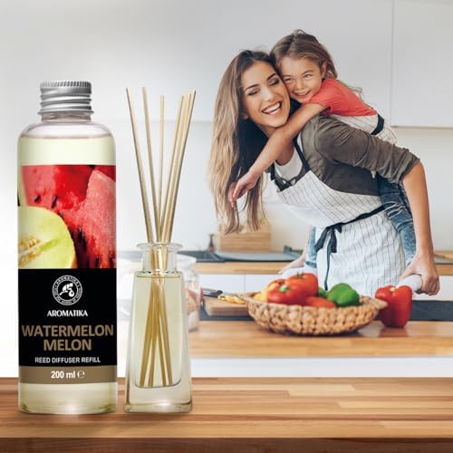Watermelon Melon Scented Reed Diffuser Refill 68 Fl Oz