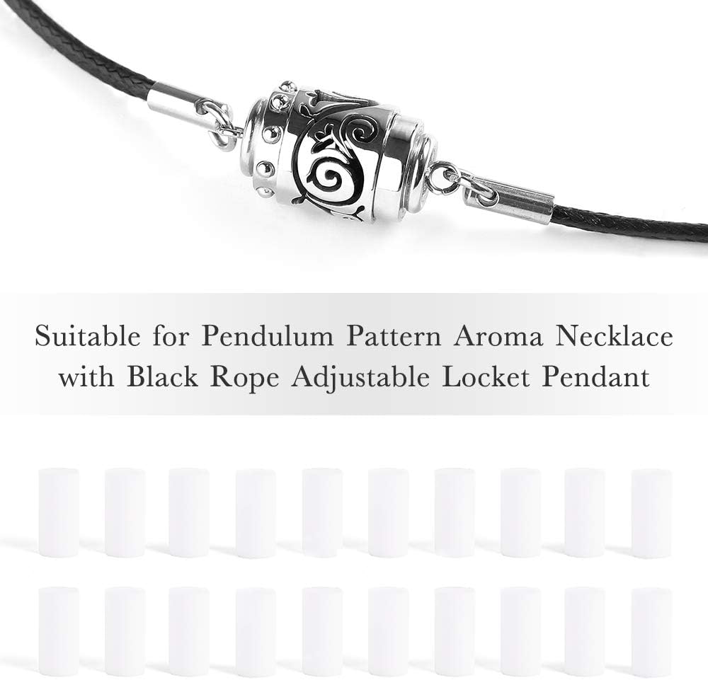20PCS Diffuser Necklace Refill Sticks for Pendulum Aroma Necklace