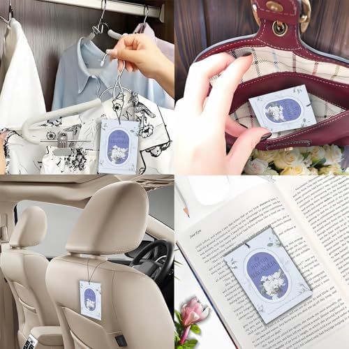 12 Pack Fragrance Bags with Hanging Strings for Home and Closet