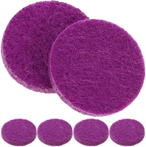 GLEAVI Mini Diffuser Refill Pads Replacement Necklace Purple 100pcs