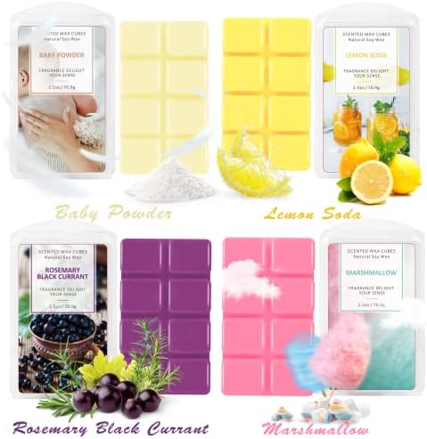 SCENTORINI Wax Melts 8 Flavors 25 OZ Set