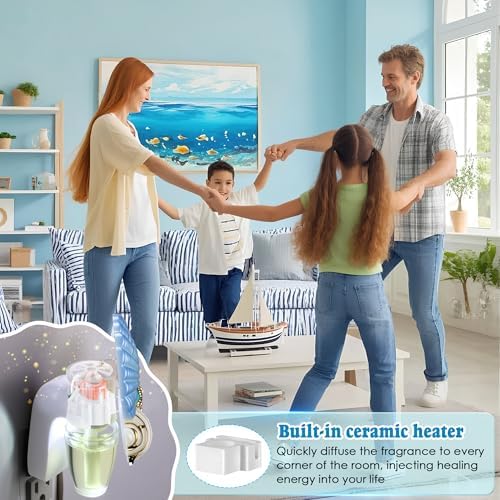 Marine Style Wall Fragrance Plug with Night Light
