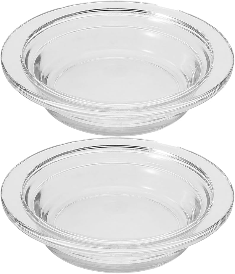 Elegant 2pc Glass Wax Melt Warmer Set
