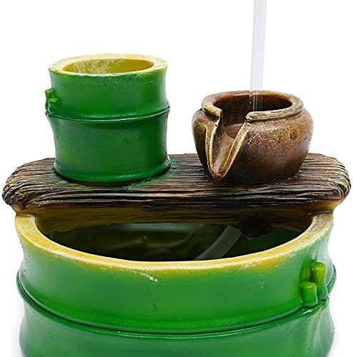 Relaxation Tabletop Fountain with LED Lights and Humidifier