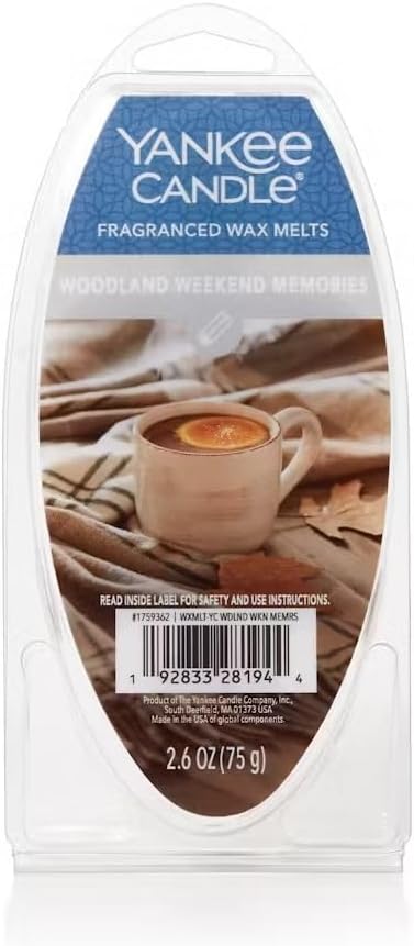 Yankee Candle Woodland Weekend Memories 6pcs Wax Melts