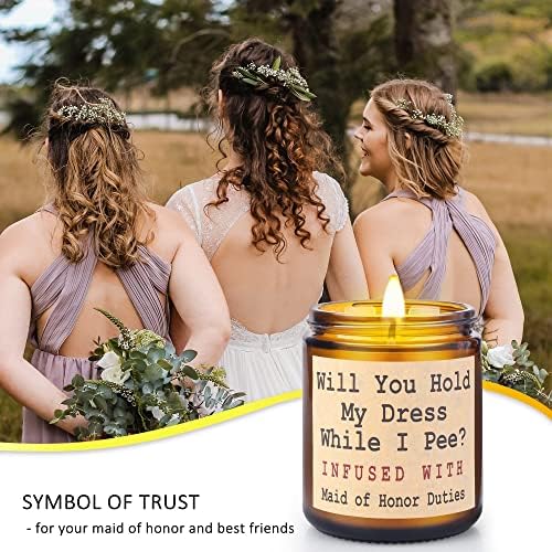 Vanilla Scent Soy Wax Gifts for Women Bridesmaids and Mays