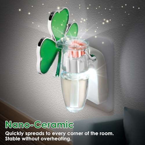 Hohean Wall Fragrance Plug In with Night Light