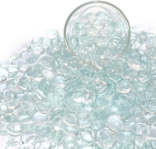 Clear Glass Marbles for Vases 5 LB Decorative Stones