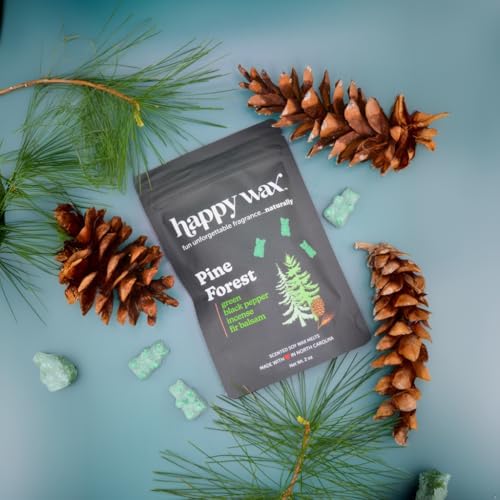 Happy Wax Winter Scented Soy Wax Melts Pine Forest