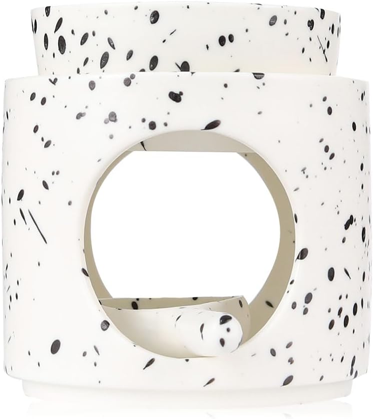 Ceramic Fragrance Lamp with Tea Light Holder Aroma Diffuser
