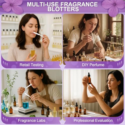150 Pieces Augwontior Perfume Tester Strips