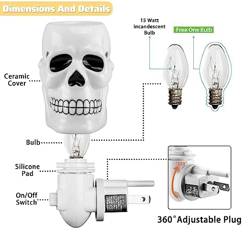 STAR MOON Halloween Plug-In Fragrance Warmer with Night Light
