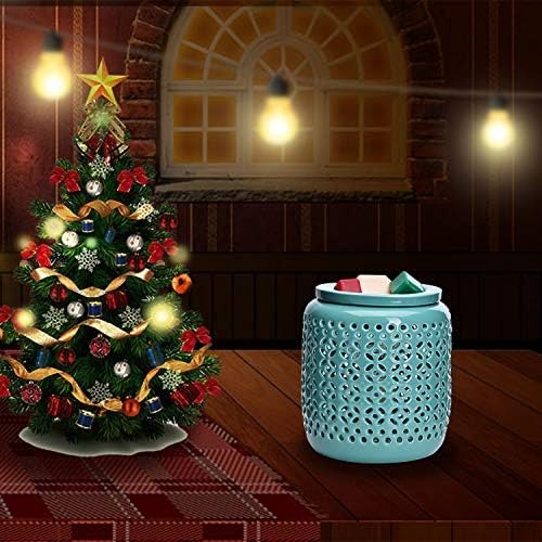 ASAWASA Ceramic Wax Melter with Timer and Light