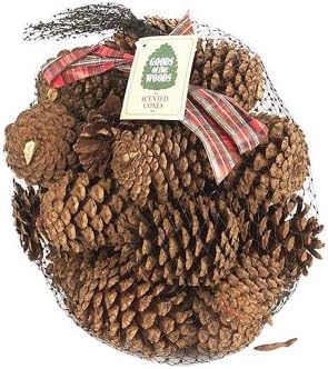 Woodeze Cinnamon Scented Pine Cones Holiday Decor