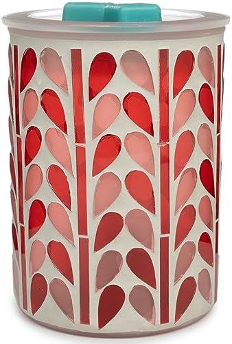 Scentsationals Wax Melt Warmer - Cosmic Red Mosaic Design