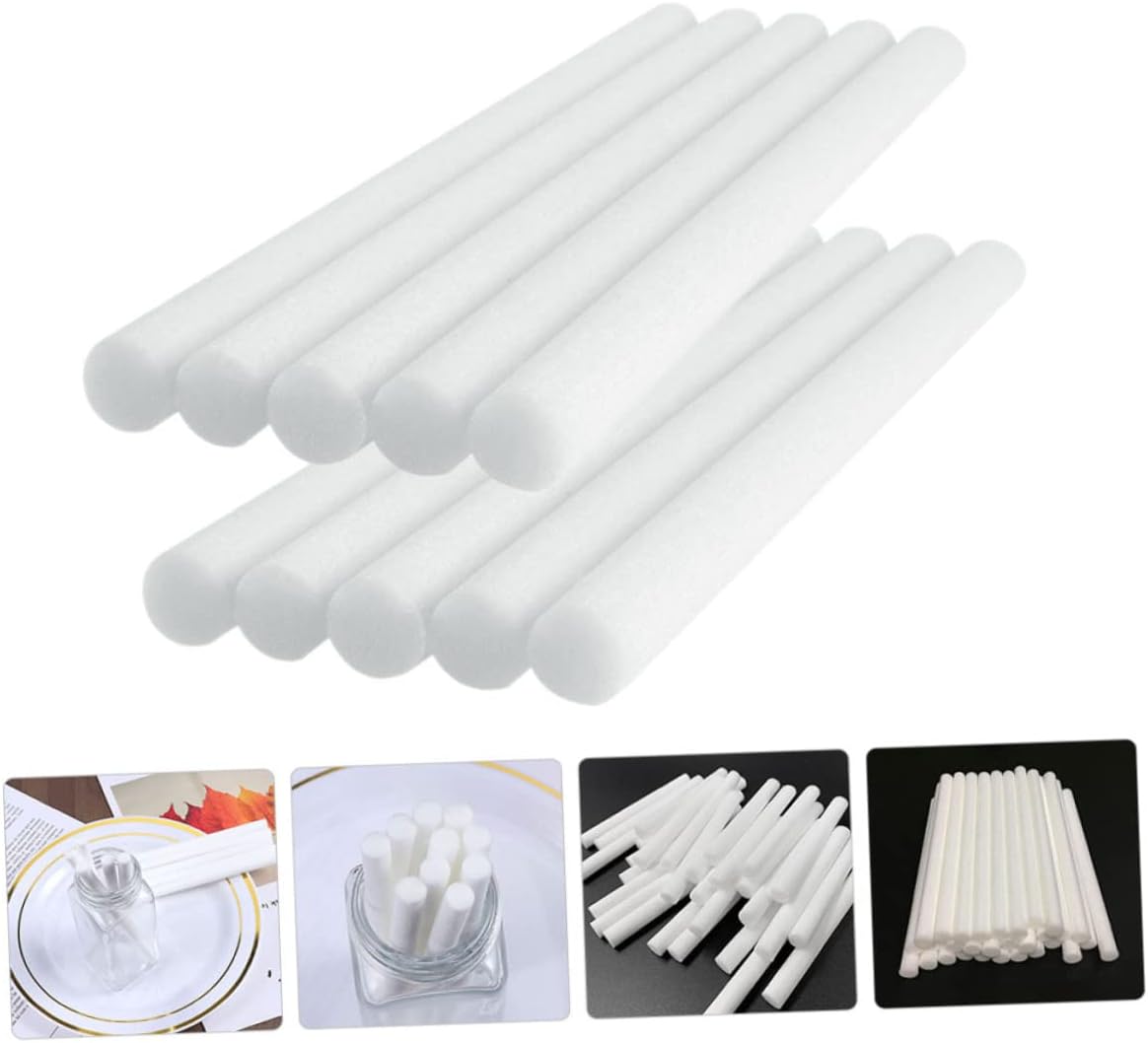 10pcs White Aroma Diffuser Sticks for Home Fragrance