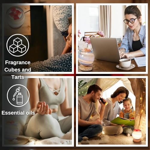 Strirumo Wax Warmer with Timer and Night Light