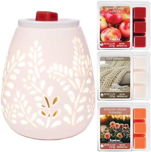 FUSION Laurel Wax Melt Warmer Starter Bundle