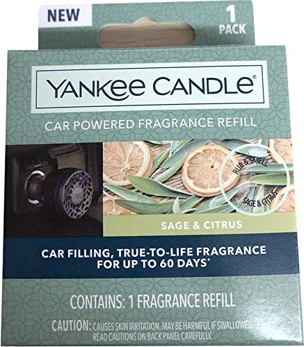 Yankee Candle Sage Citrus Car Diffuser Refill
