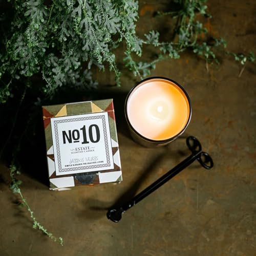 Jackson Vaughn Scented Candle - Lemon Basil Crushed Mint 55 Hour Burn