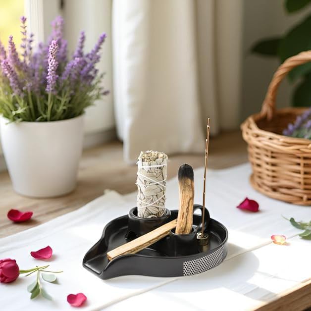 Yiasson Ceramic 4 in 1 Palo Santo Burner
