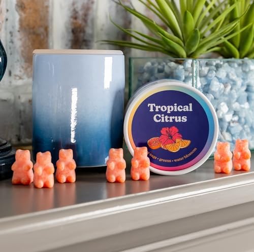 Happy Wax Tropical Citrus Scented Bear Wax Melts