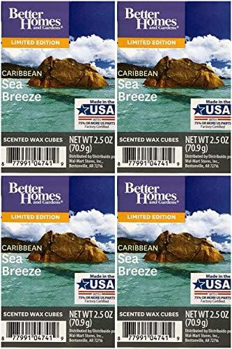 NITRO Better Homes and Gardens Caribbean Sea Breeze Wax Cubes 4-Pack