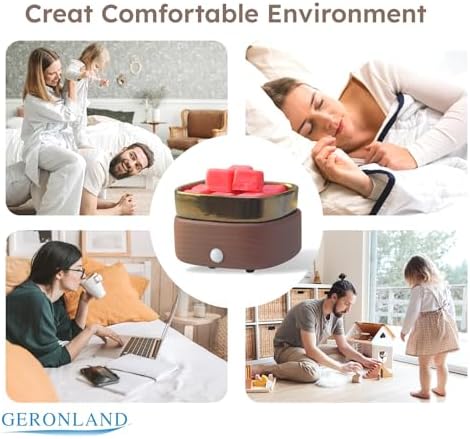 Geronland 3-in-1 Electric Wax Melt Warmer