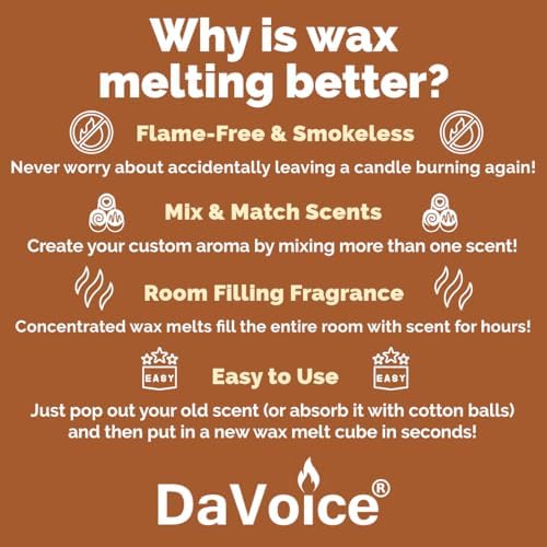 DaVoice Premium Soy Wax Melts for Christmas Warmers