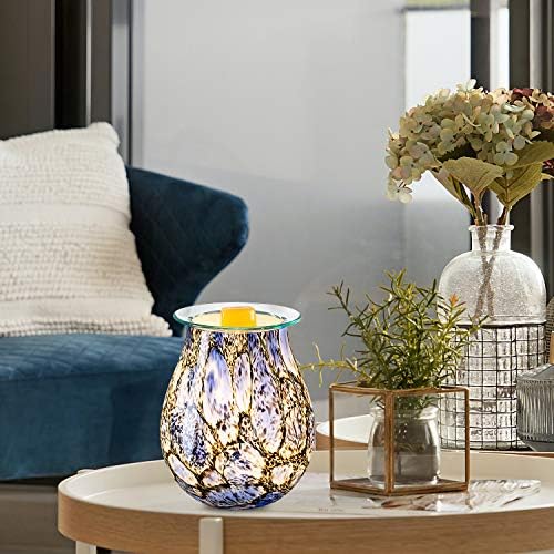 COOSA Electric Candle Warmer Dark Blue