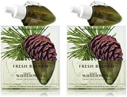 Fresh Balsam Wallflowers 4 Refill Bulbs