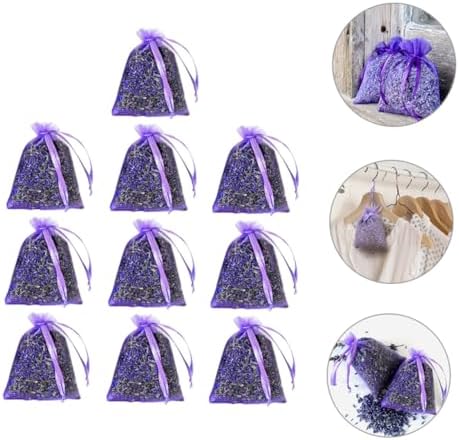 10pcs Lavender Sachets for Closets Home Fragrance Fresheners