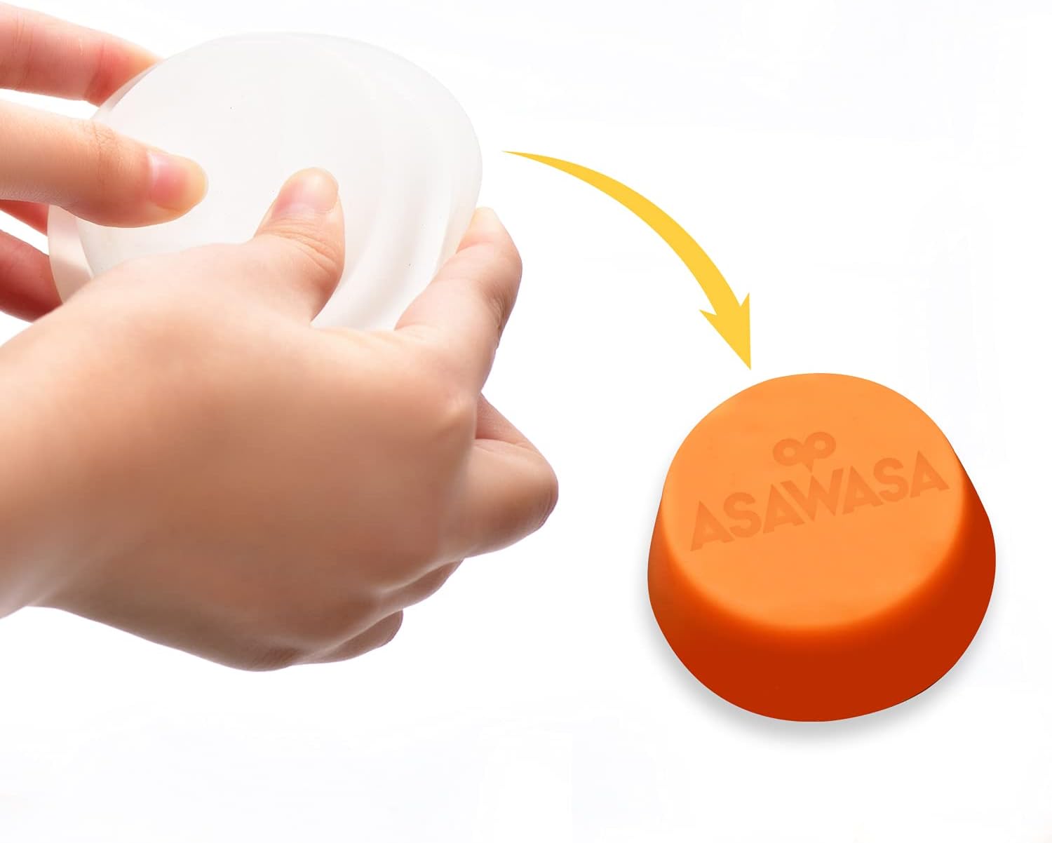 ASAWASA 6 Pcs Reusable Silicone Wax Melt Liners